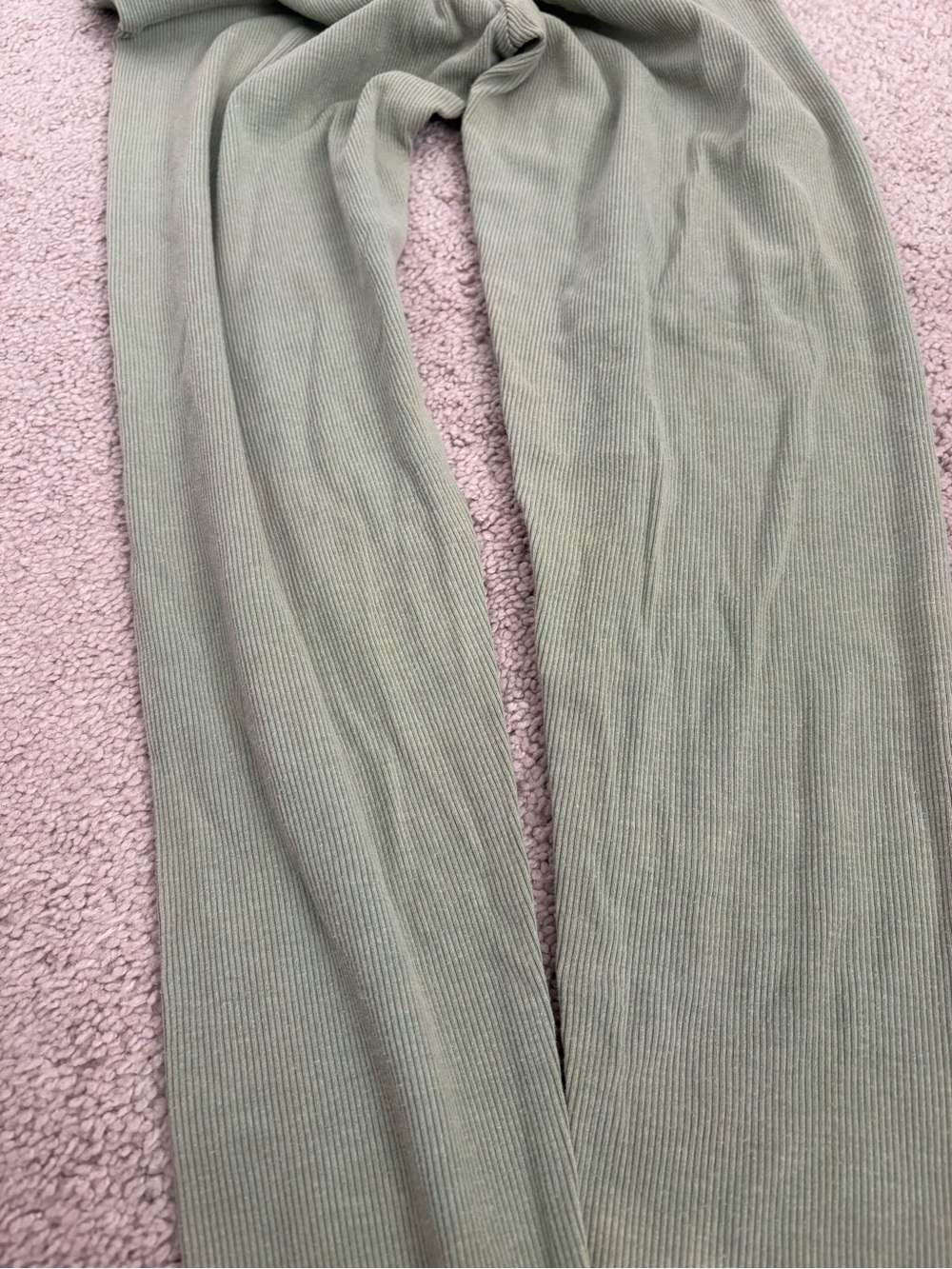 Groceries Ribbed Soft Legging In Carrot Tops Large - Picture 10 of 14